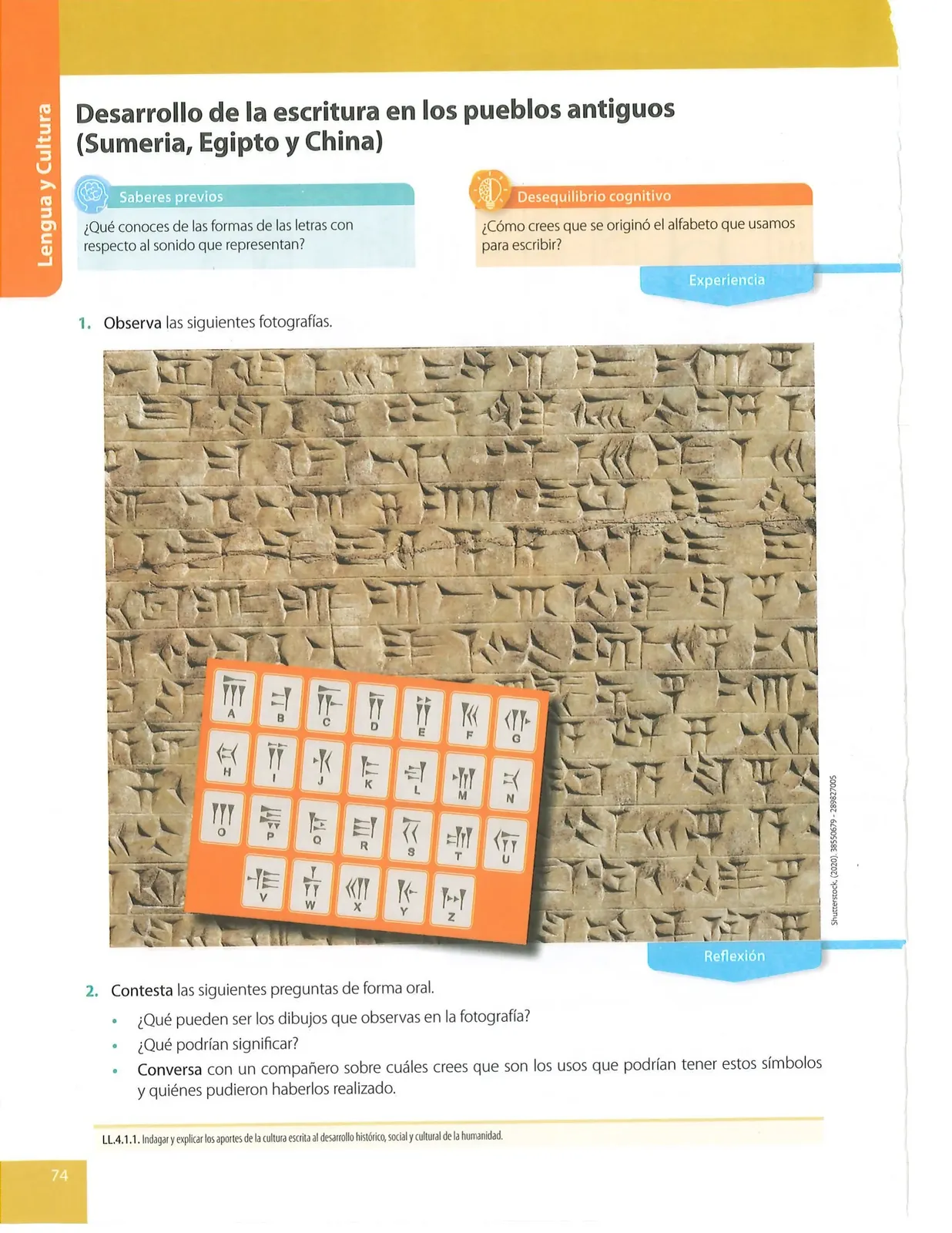 Página 74 de Lengua Y Literatura · 8 EGB · 2025