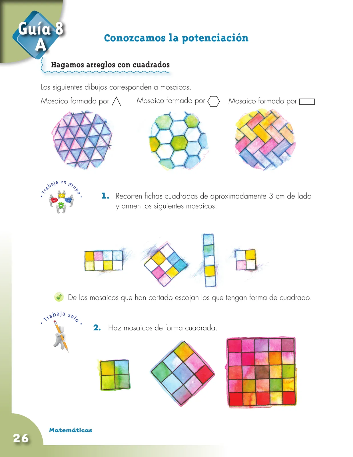 Miniatura página 26 de Matematica 5° · Cartilla 02