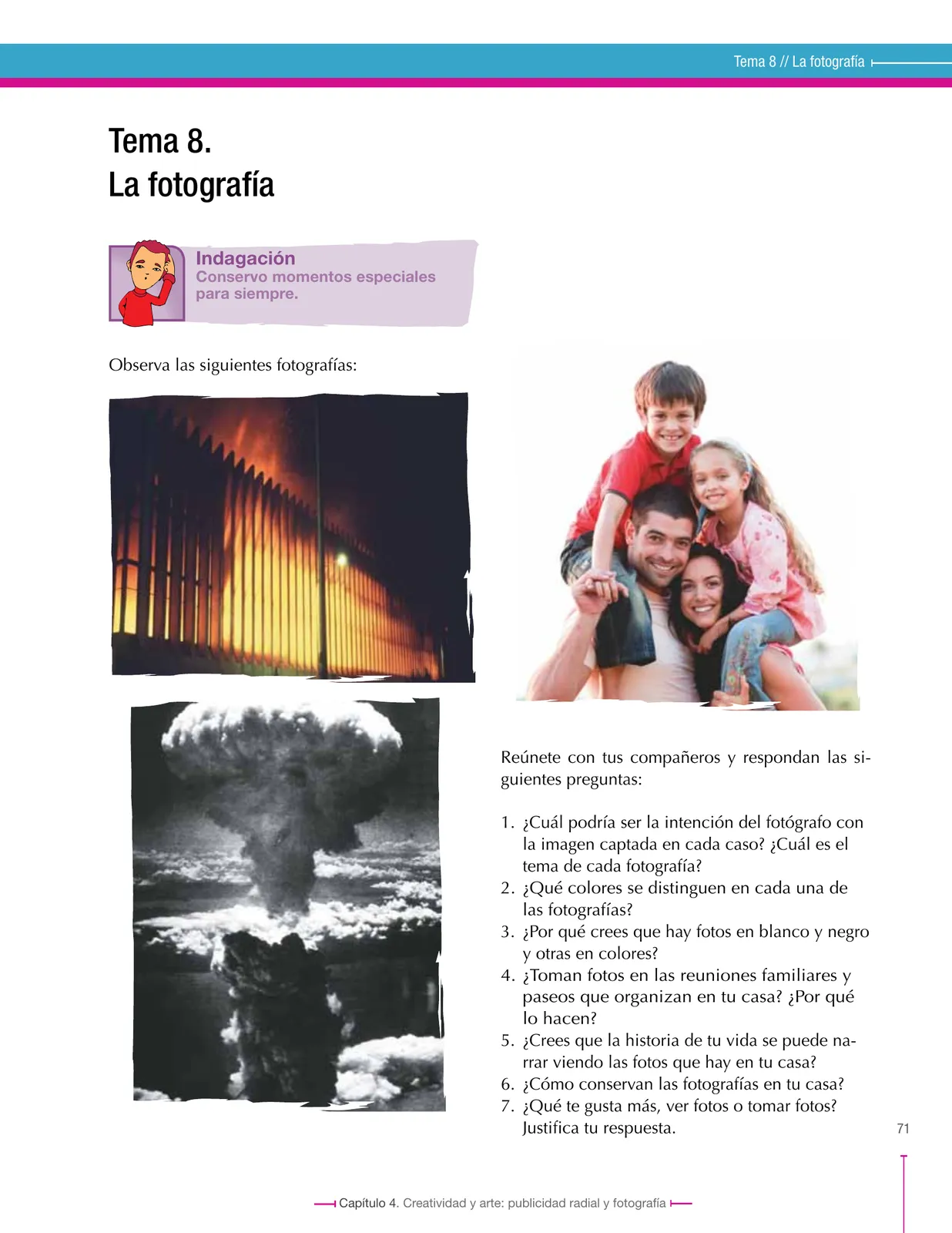 Página 71 de Lenguaje 9° · Secundaria Activa