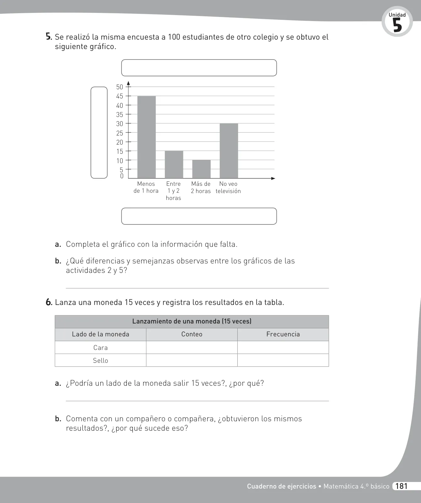 Página 182 de Matemática – Cuarto Básico | Texto del Estudiante MINEDUC – Descargar PDF · 2024