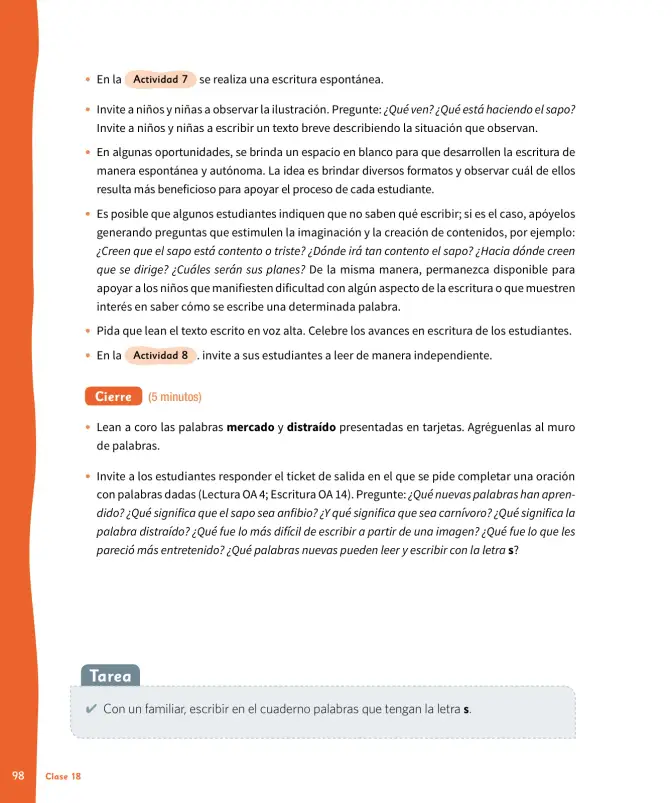 Página 99 de Lenguaje y Comunicación – Primero Básico | Texto del Estudiante MINEDUC – Descargar PDF · 2024