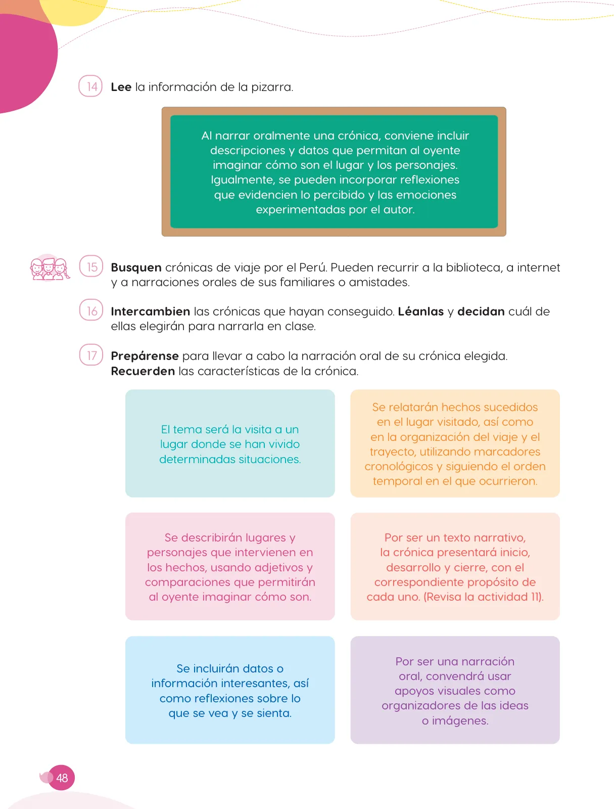 Miniatura página 50 de Cuadernillo de Comunicación 6, sexto grado de Primaria · 2023
