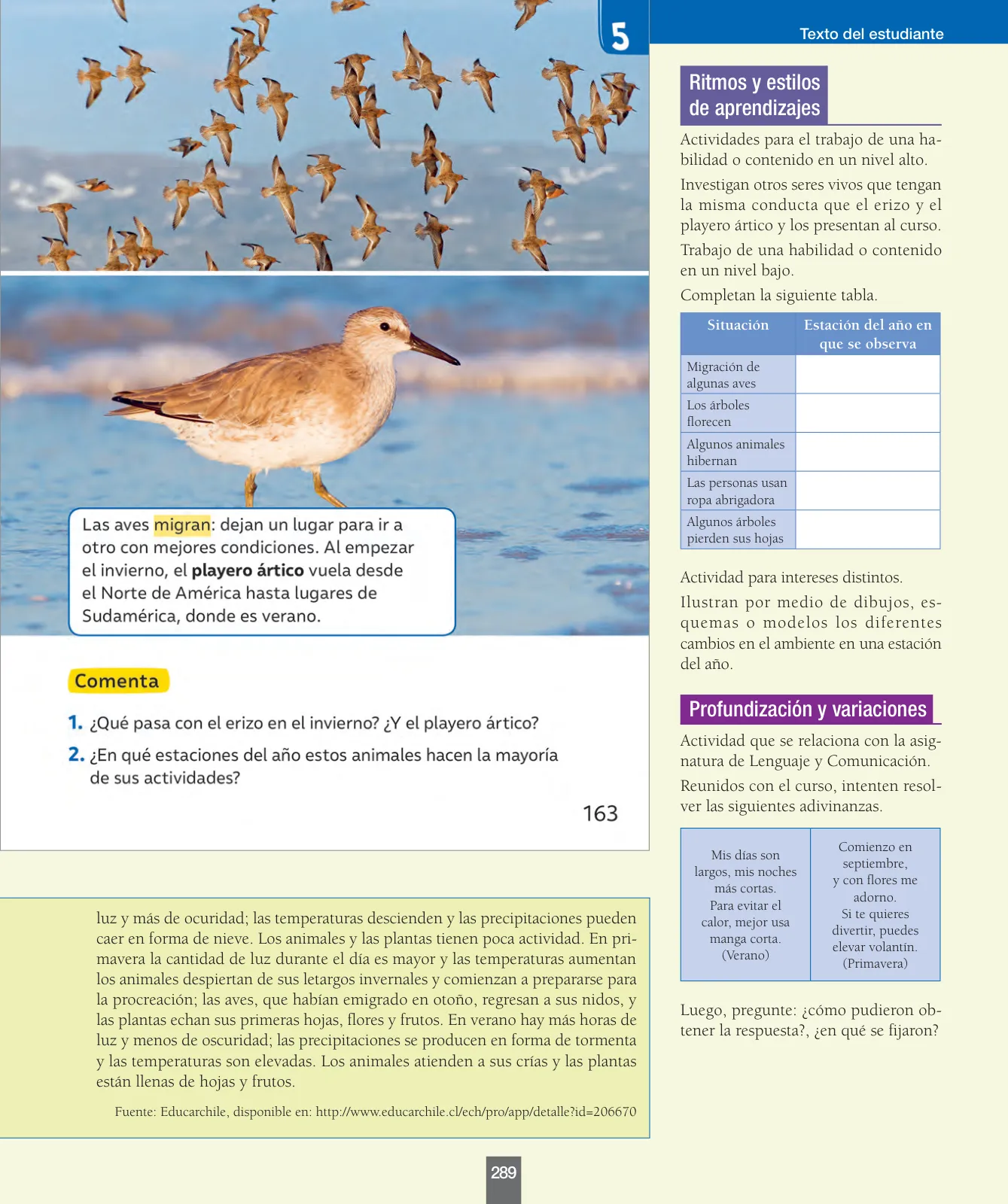 Miniatura página 98 de Ciencias Naturales – Primero Básico | Texto del Estudiante (MINEDUC) – Descargar PDF · 2024
