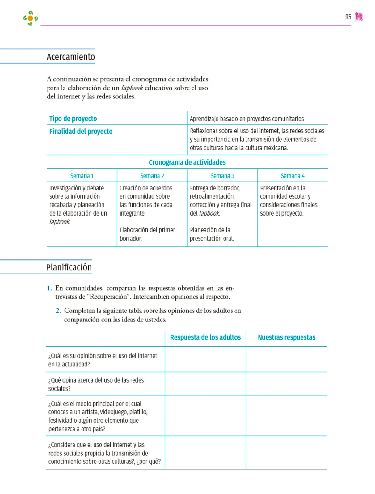 Miniatura página 96 de Colección Nanahuatzin. Nuestro libro de proyectos.   Libro de Educación Secundaria Grado 3°  Ciclo Escolar 2025 - 2026