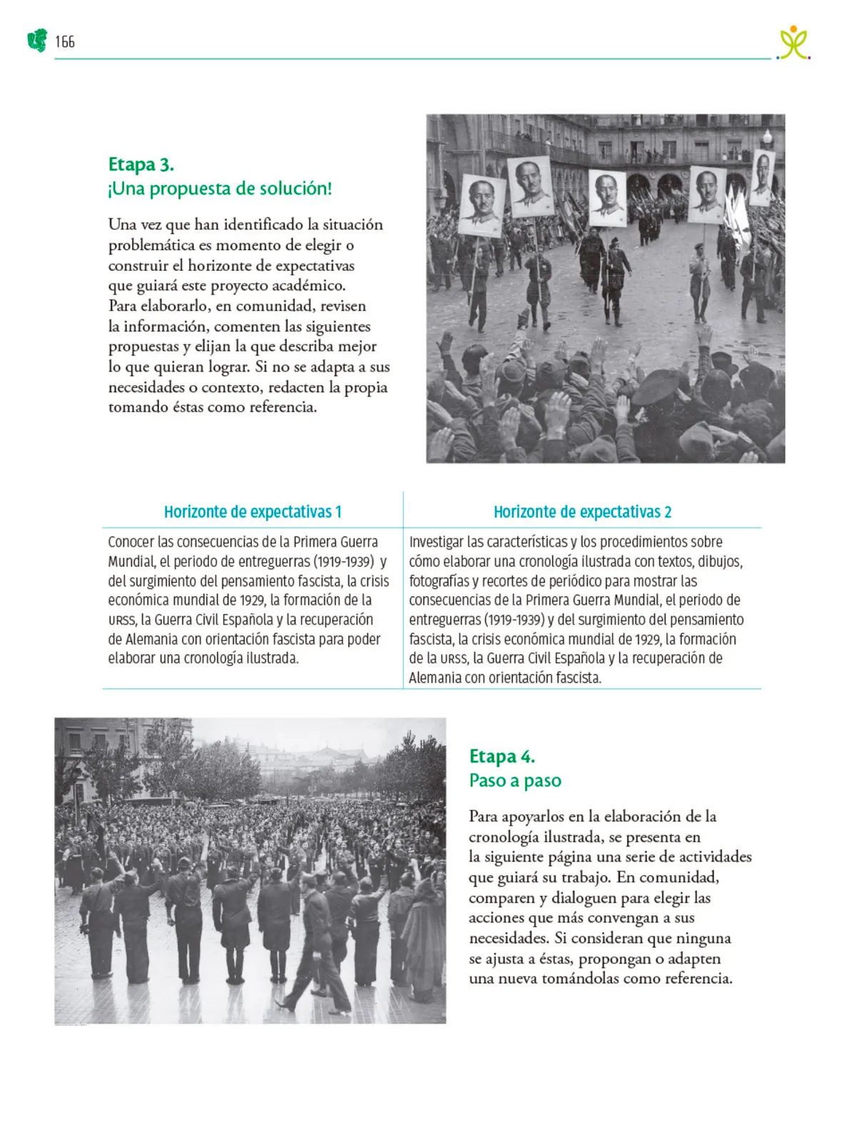 Miniatura página 167 de Colección Nanahuatzin. Nuestro libro de Proyectos.  Tomo III.  Libro de Educación Telesecundaria Grado 3°  Ciclo Escolar 2025 - 2026