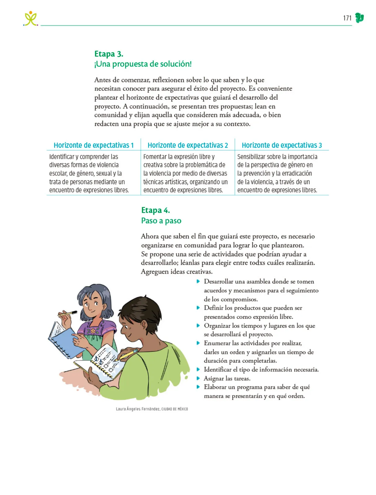 Miniatura página 172 de Colección Ximhai. Nuestro libro de Proyectos.  Tomo III.  Libro de Educación Telesecundaria Grado 1°  Ciclo Escolar 2025 - 2026