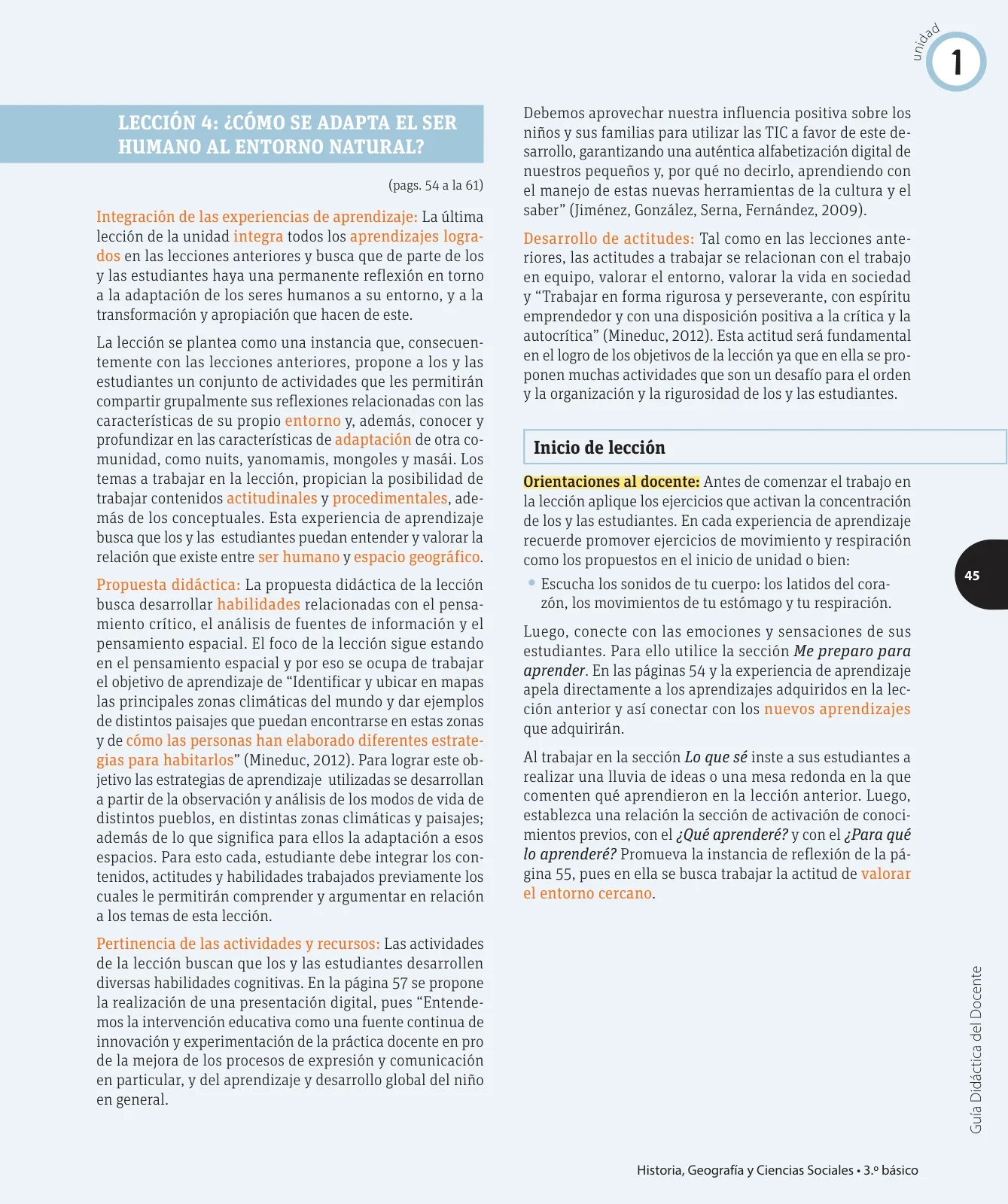 Página 62 de Historia, Geografía y Ciencias Sociales – Tercero Básico | Texto del Estudiante MINEDUC – Descargar PDF · 2024
