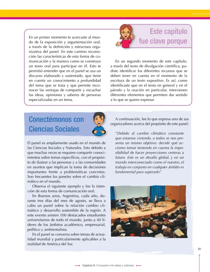 Página 99 de Lenguaje 9° · Secundaria Activa