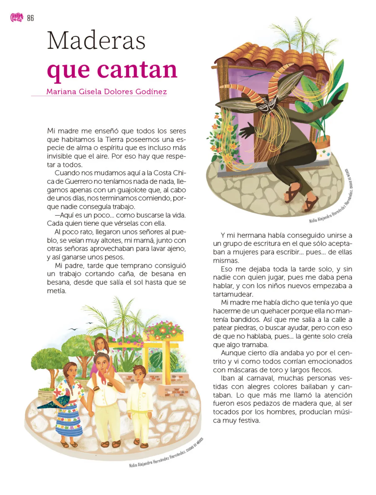 Página 87 de Colección Ximhai. Múltiples lenguajes. Libro de Educación Secundaria Grado 1° Ciclo Escolar 2025 - 2026