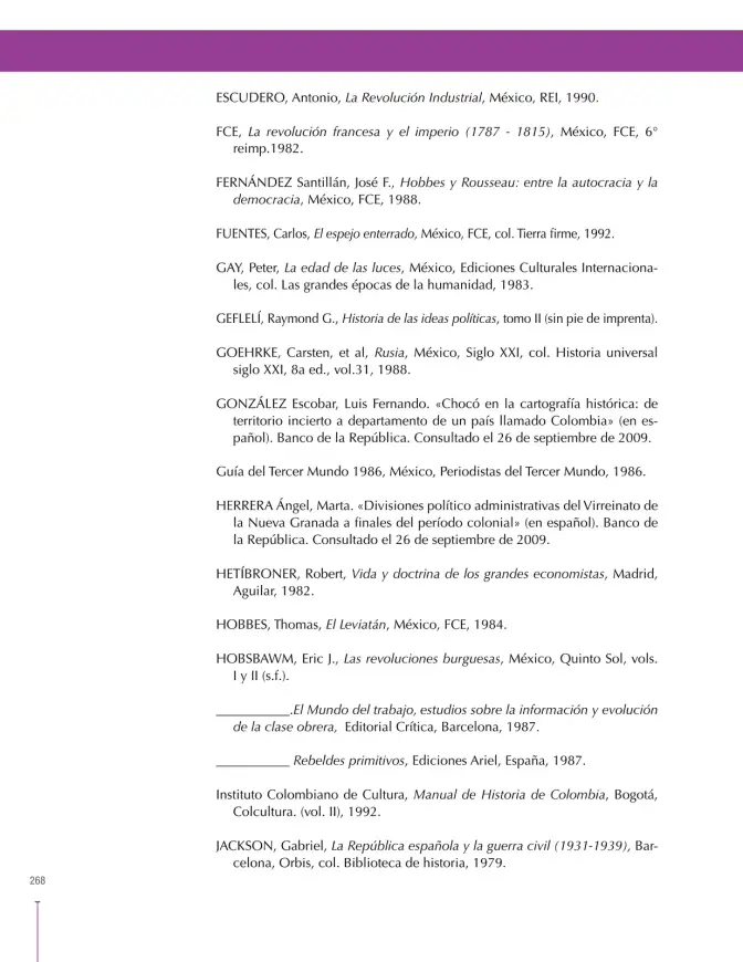 Página 268 de Ciencias Sociales 8° · Secundaria Activa