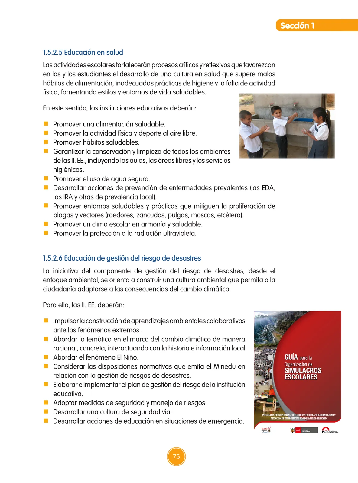 Página 76 de Guía de educación ambiental para el desarrollo sostenible : cambio climático · 2016