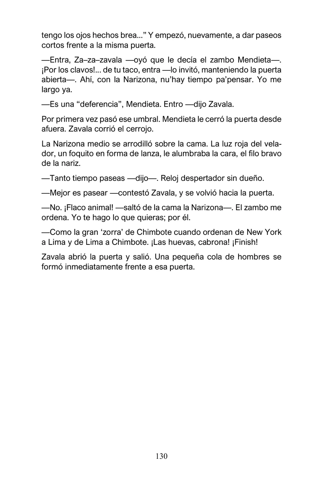 Miniatura página 130 de Arguedas, entre el fuego y el amor : textos seleccionados para estudiantes de Educación Básica · 2021