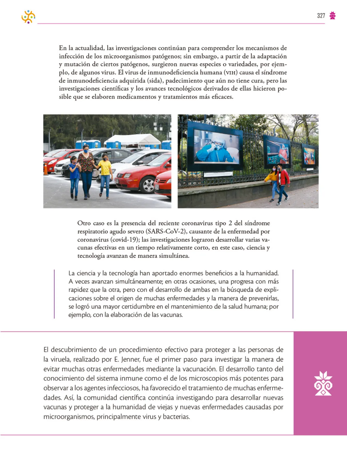 Página 328 de Colección Ximhai. Saberes y pensamiento científico. Libro de Educación Secundaria Grado 1° Ciclo Escolar 2025 - 2026