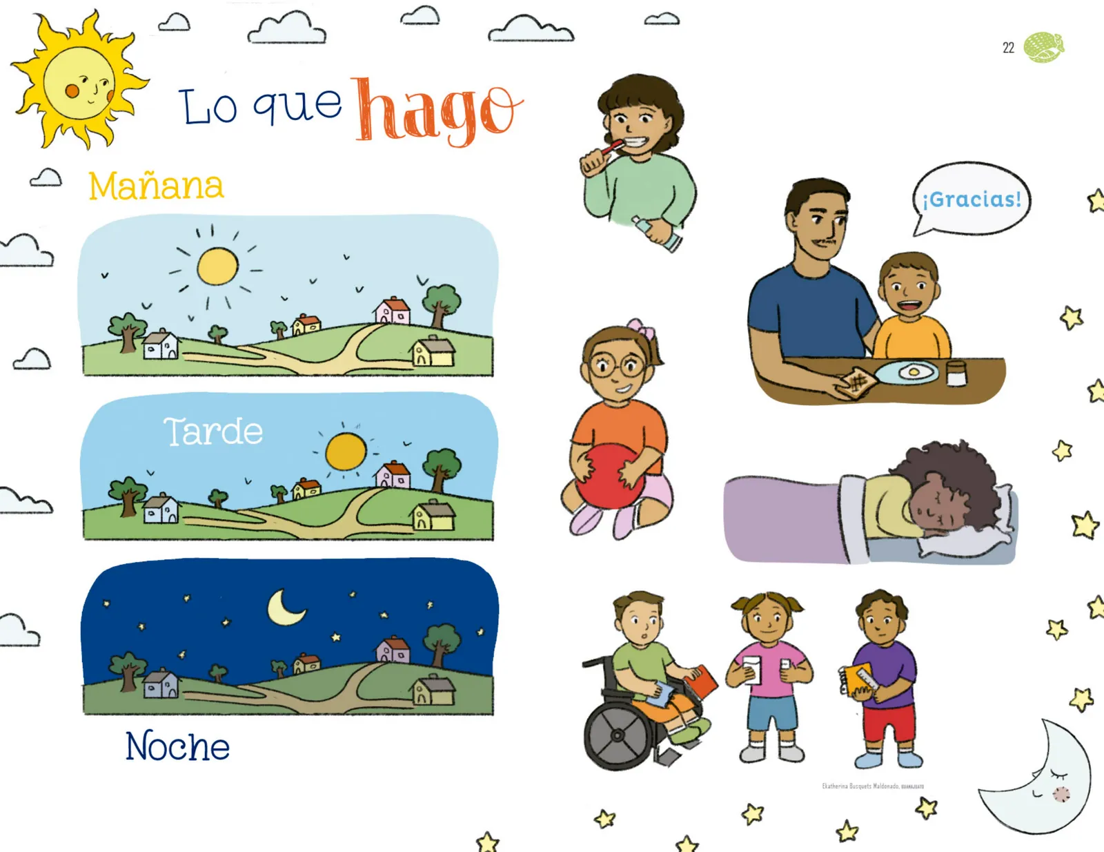 Miniatura página 23 de Explorar e imaginar con mi libro de Preescolar.   Libro de Educación Preescolar Grado 1°  Ciclo Escolar 2025 - 2026