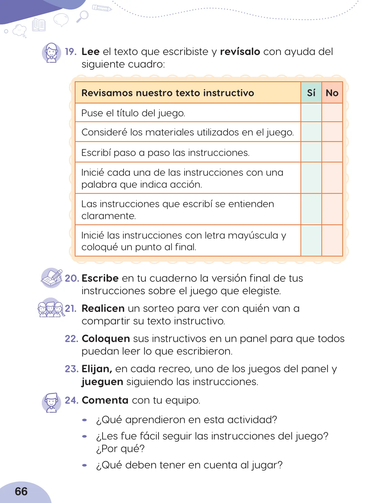 Miniatura página 68 de Cuadernillo de Comunicación 2, segundo grado de Primaria · 2023