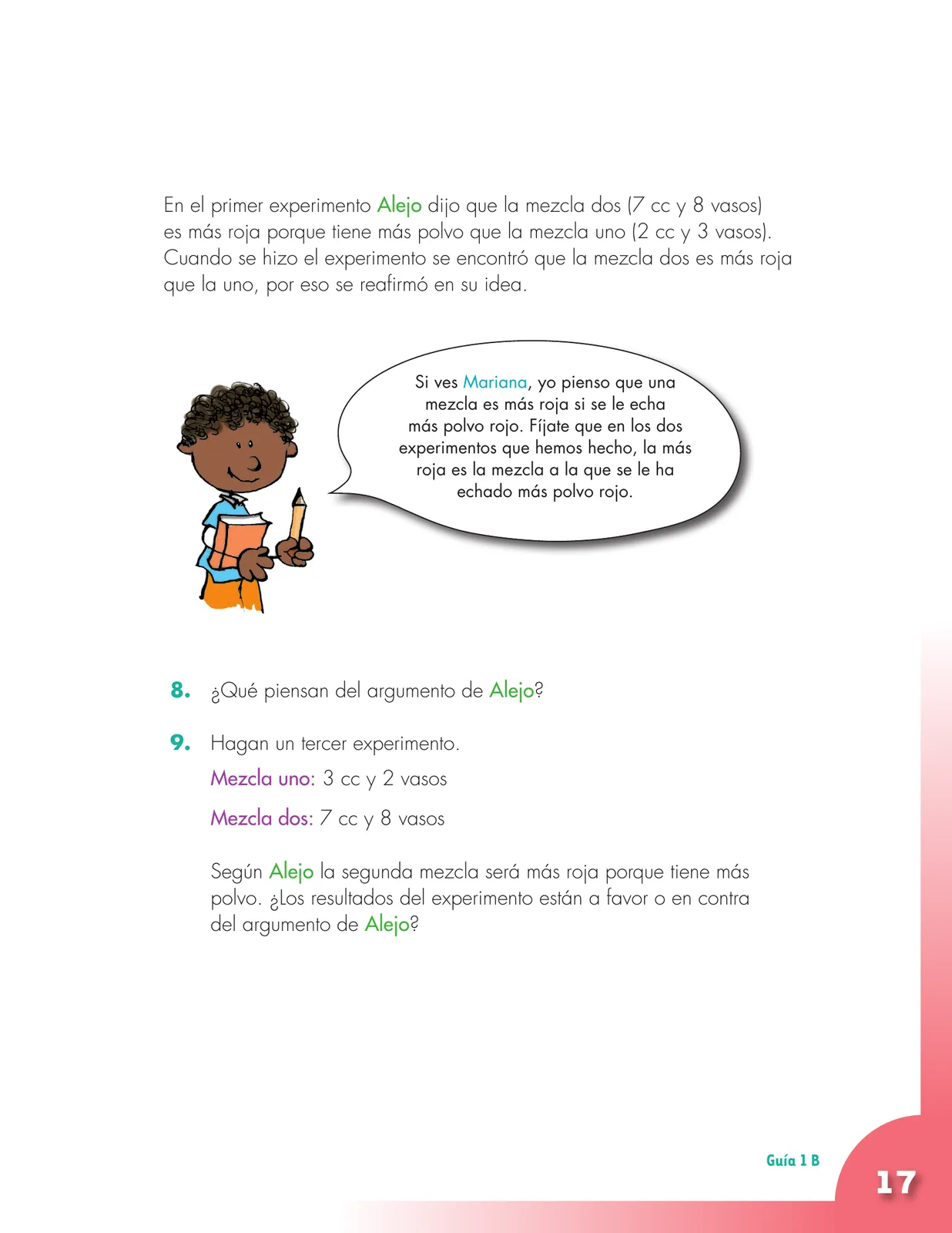 Miniatura página 17 de Matematica 5° · Cartilla 01