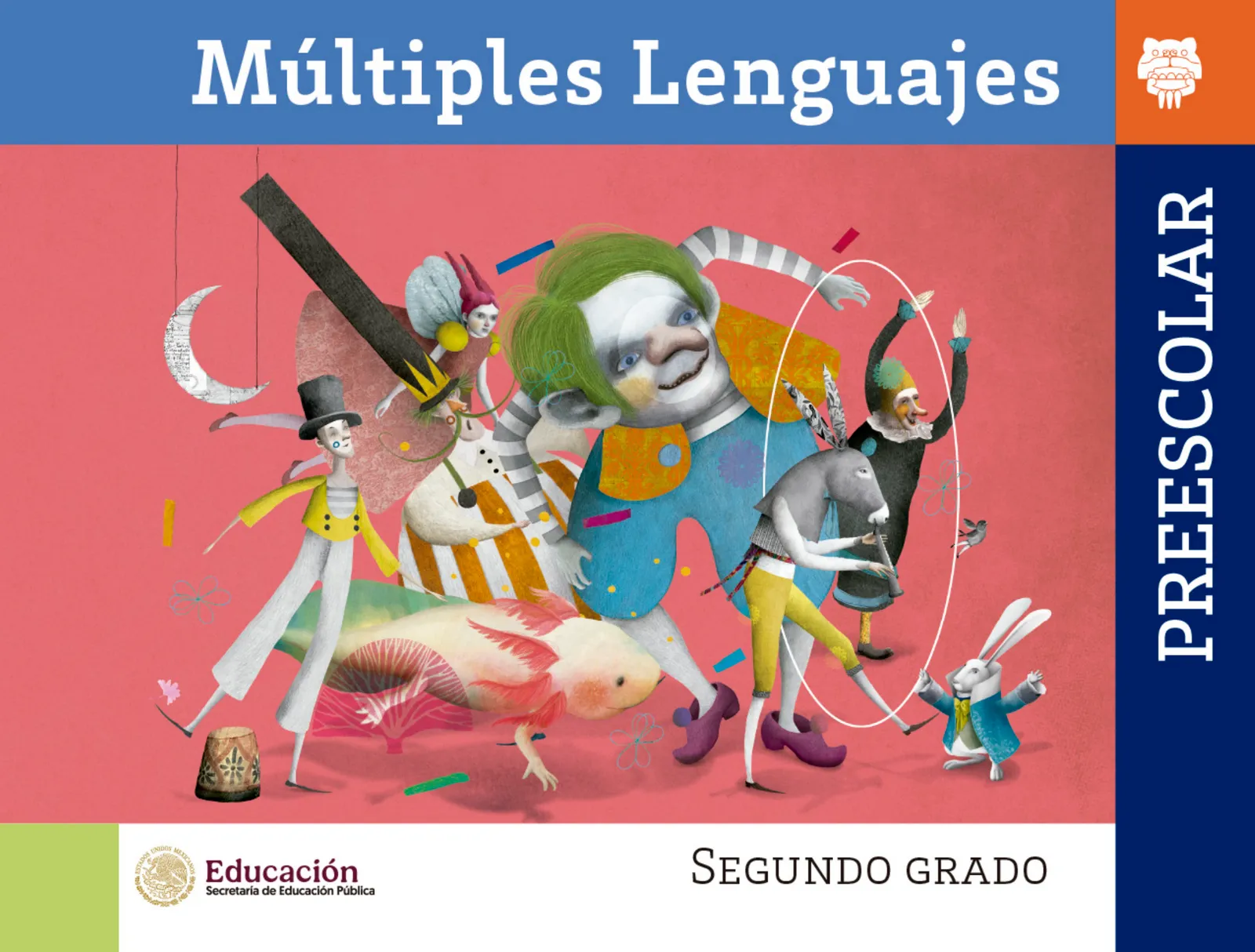 Miniatura página 2 de Múltiples lenguajes.   Libro de Educación Preescolar Grado 2°  Ciclo Escolar 2025 - 2026