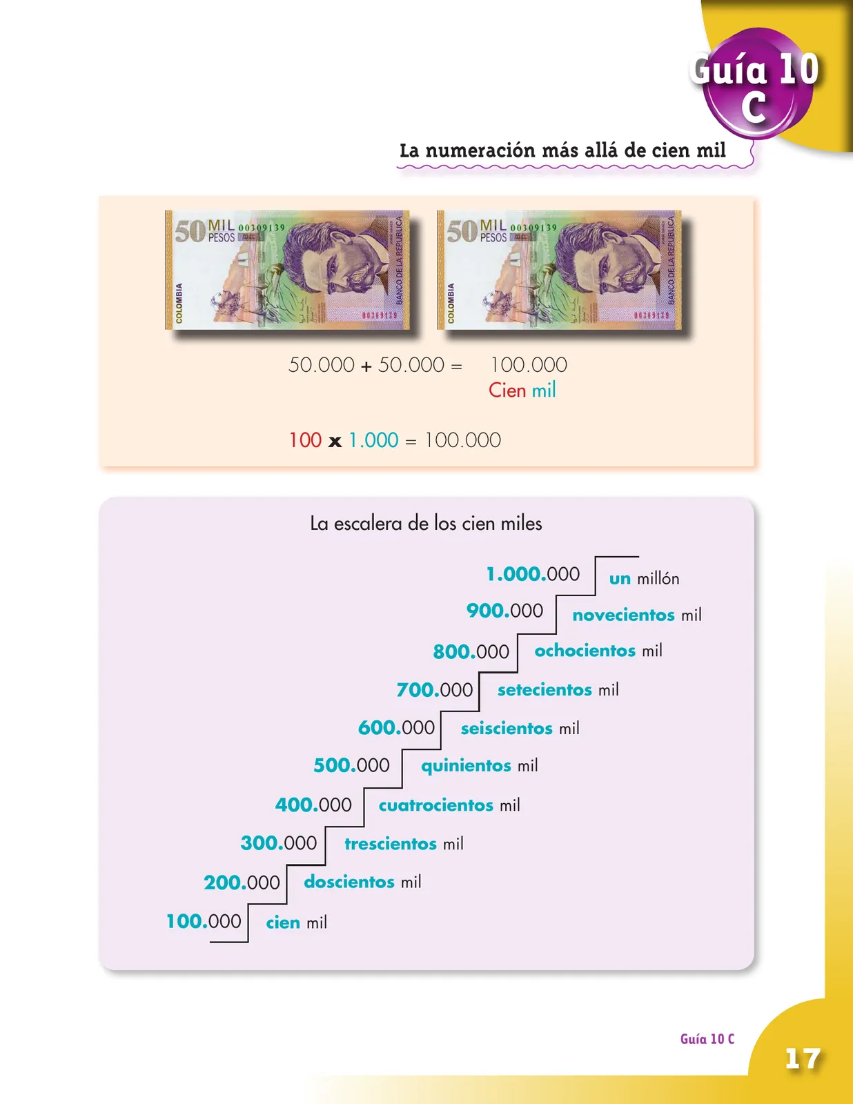 Página 17 de Matematica 3° · Cartilla 02