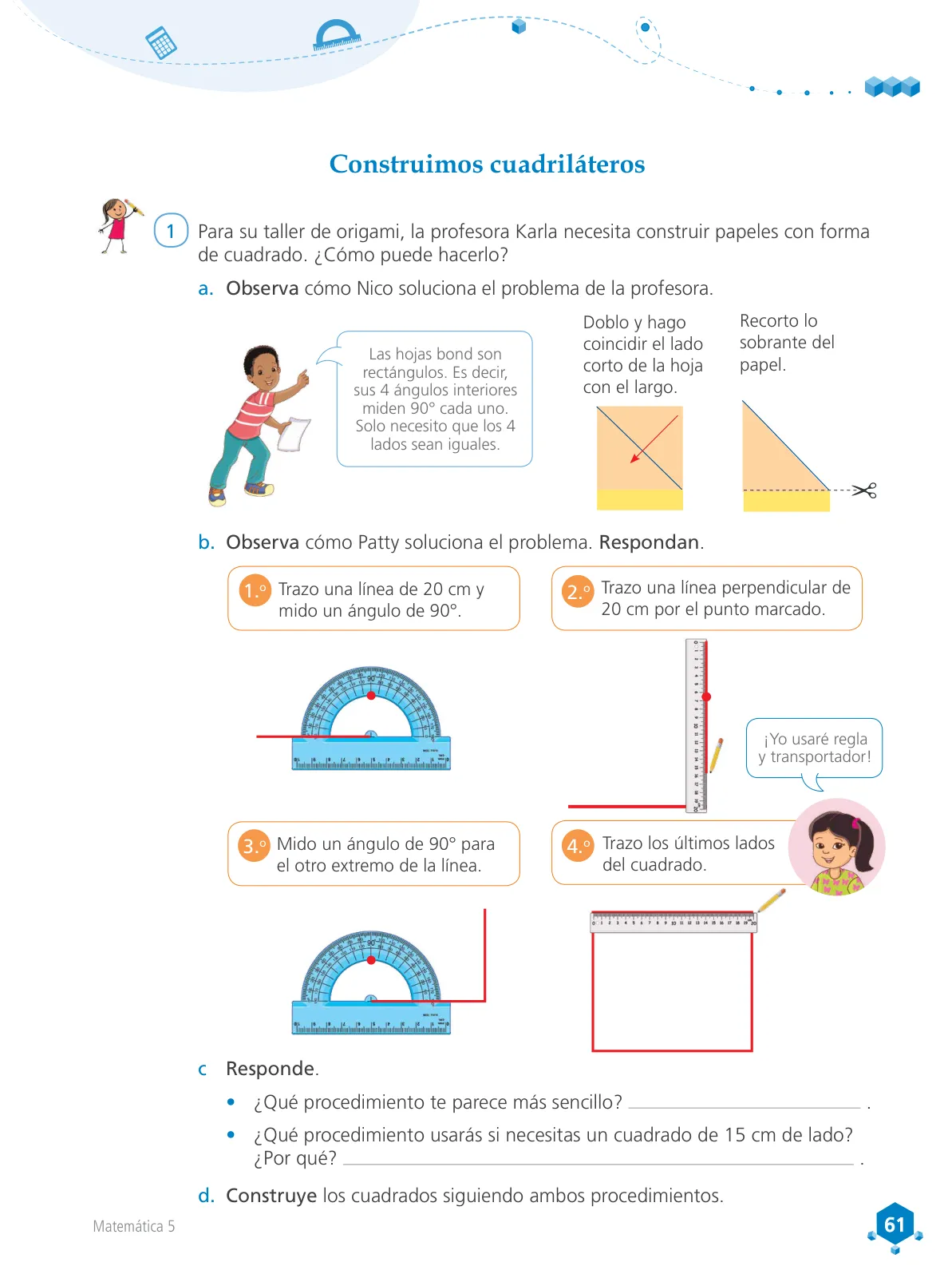 Miniatura página 62 de Matemática 5 : cuaderno de trabajo para quinto grado de Educación Primaria 2018 · 2018