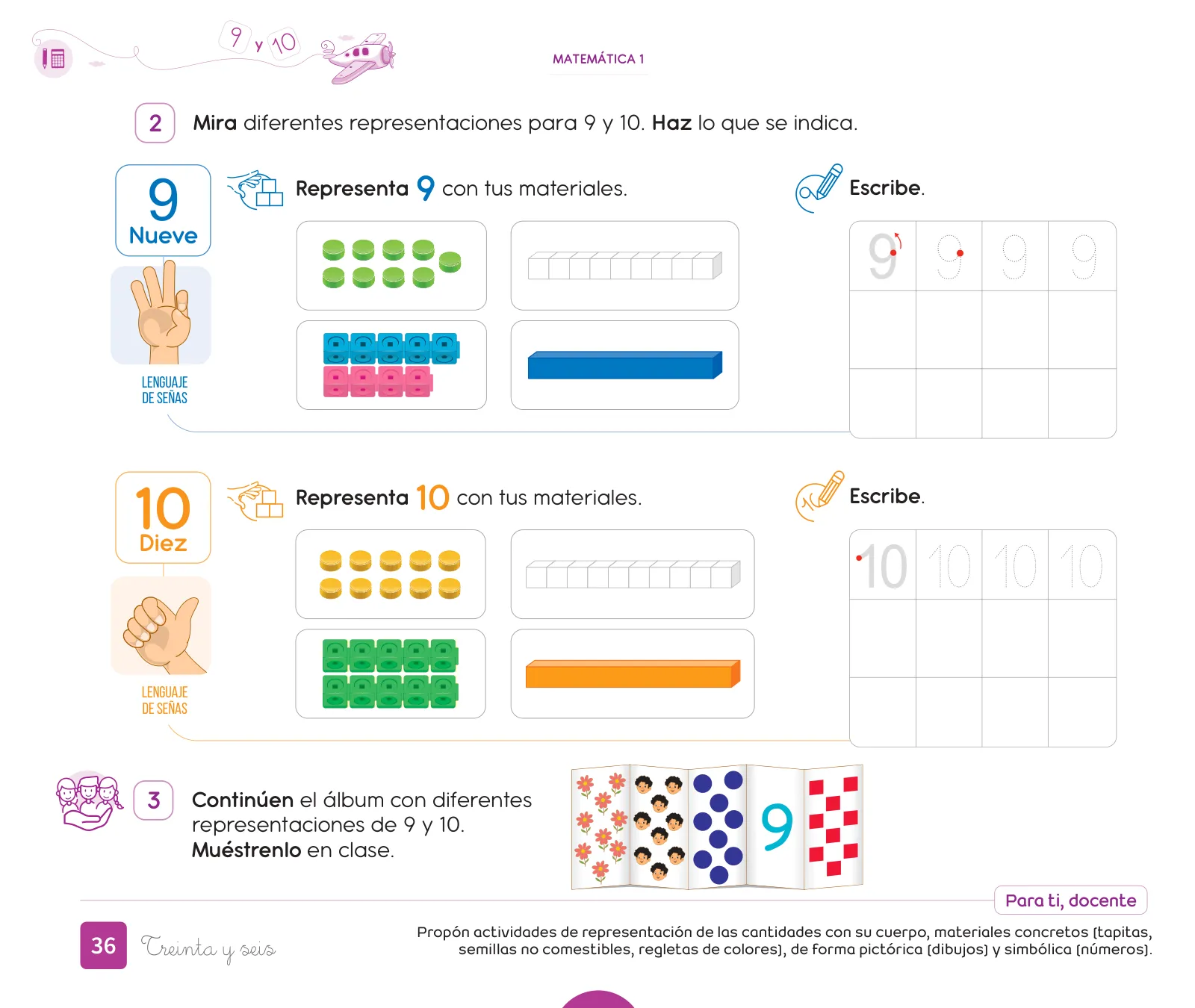 Página 38 de Cuadernillo de Matemática 1. Primer grado de Primaria · 2024