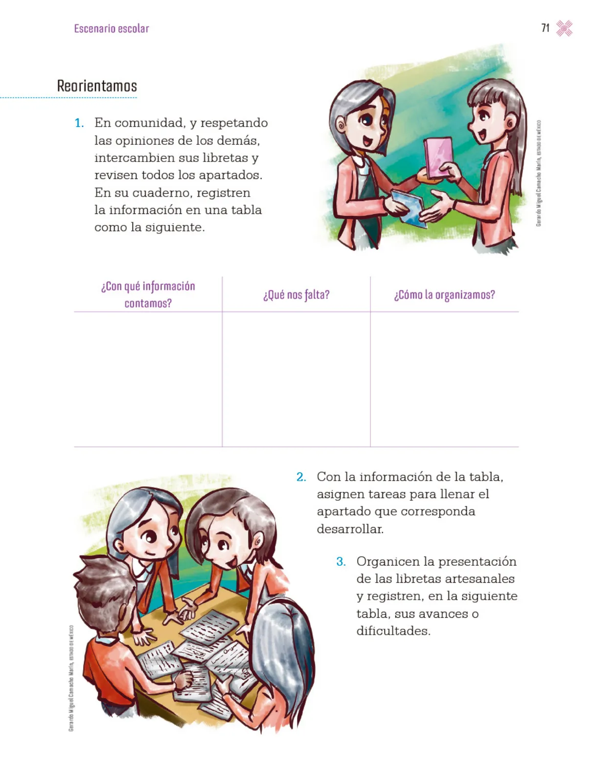 Página 74 de Proyectos Escolares. Libro de Educación Primaria Grado 4° Ciclo Escolar 2025 - 2026