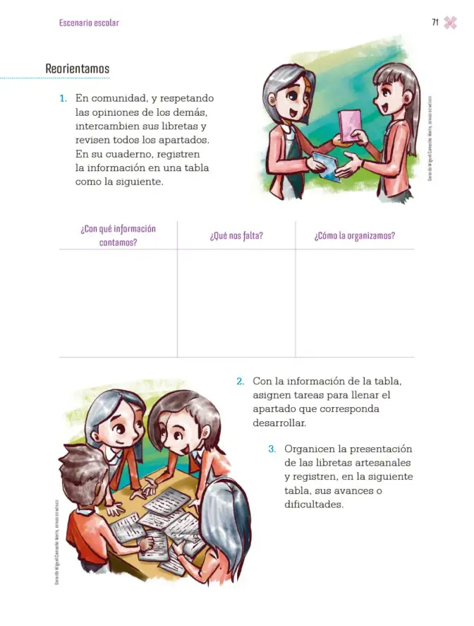 Página 74 de Proyectos Escolares. Libro de Educación Primaria Grado 4° Ciclo Escolar 2025 - 2026