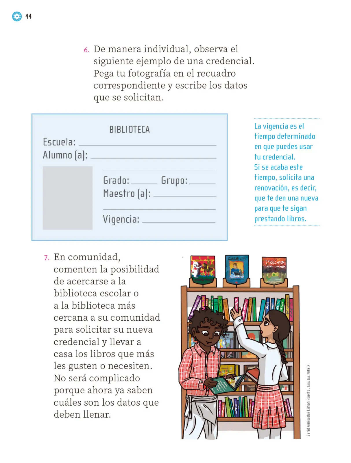 Página 45 de Proyectos Escolares. Libro de Educación Primaria Grado 1° Ciclo Escolar 2025 - 2026