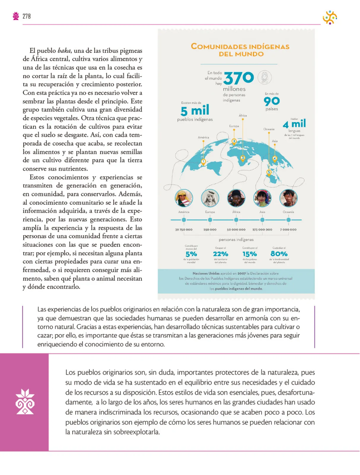 Miniatura página 279 de Colección Ximhai. Saberes y pensamiento científico.   Libro de Educación Secundaria Grado 1°  Ciclo Escolar 2025 - 2026