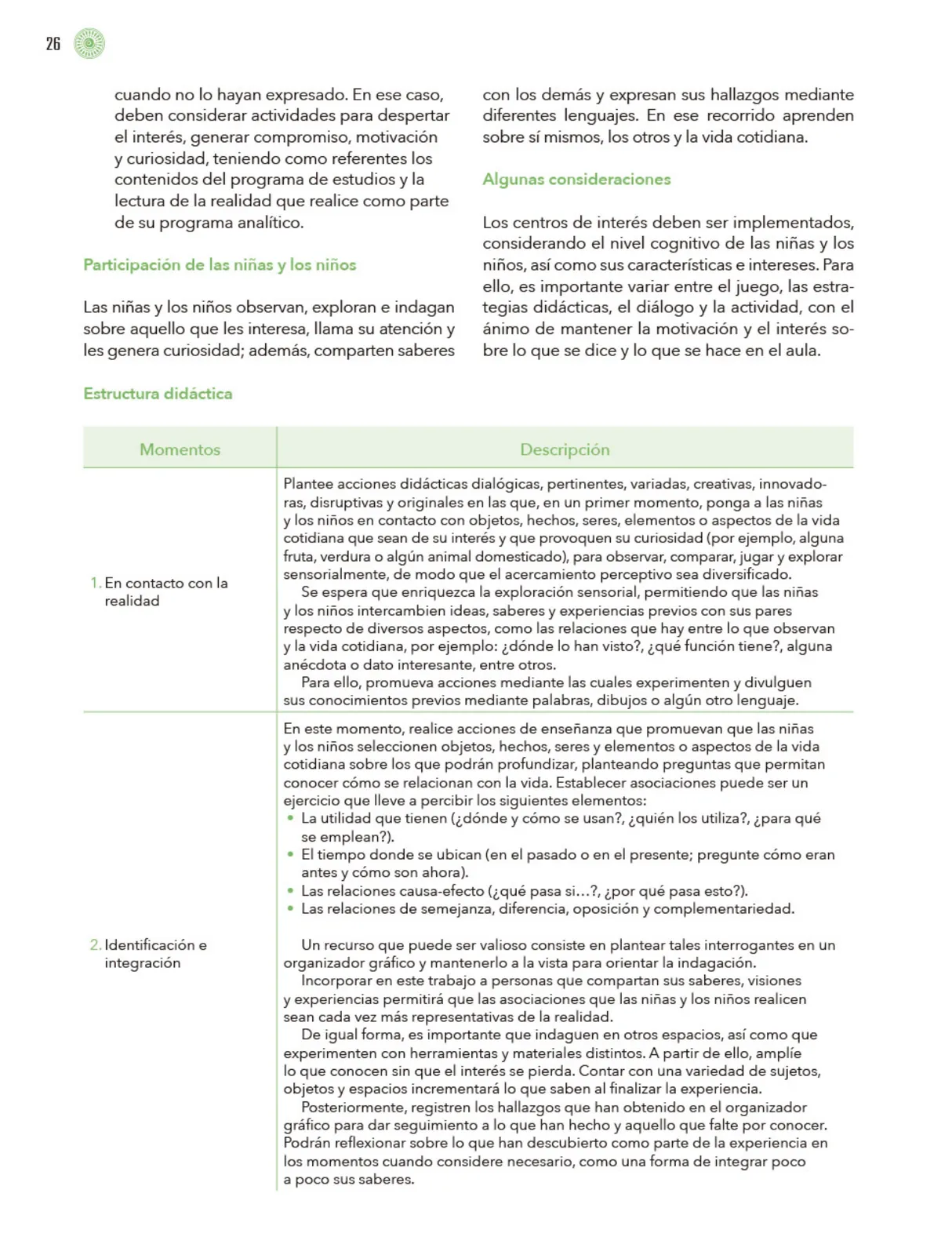 Página 27 de Modalidades de trabajo para la acción transformadora y el codiseño Libro de Educación Preescolar Grado 1°, 2°, 3° Ciclo Escolar 2025 - 2026