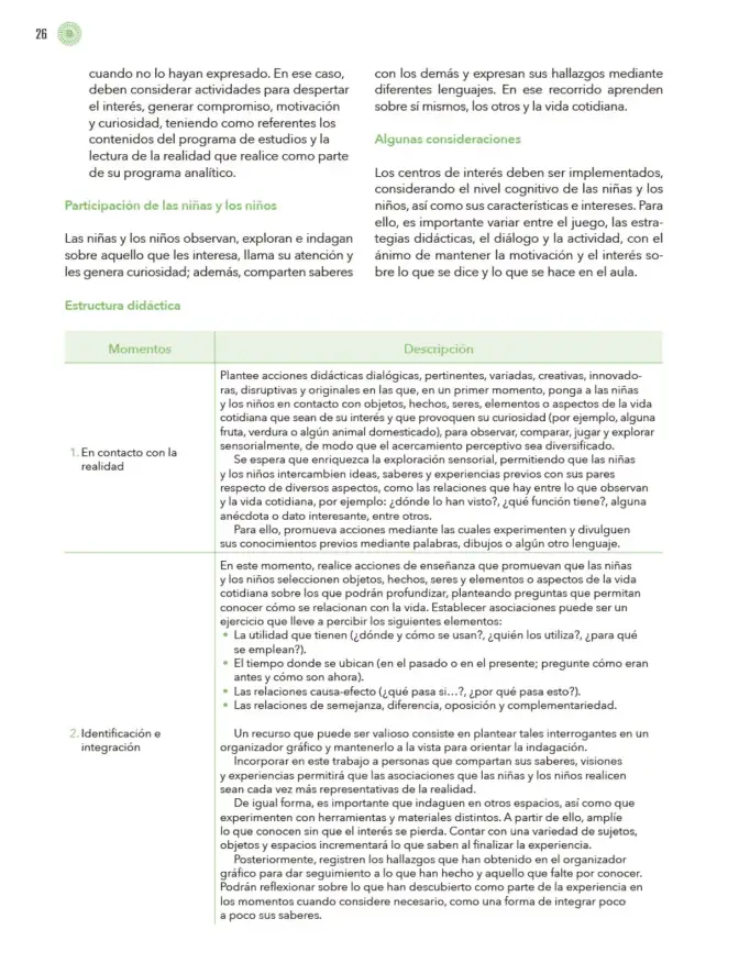 Página 27 de Modalidades de trabajo para la acción transformadora y el codiseño Libro de Educación Preescolar Grado 1°, 2°, 3° Ciclo Escolar 2025 - 2026