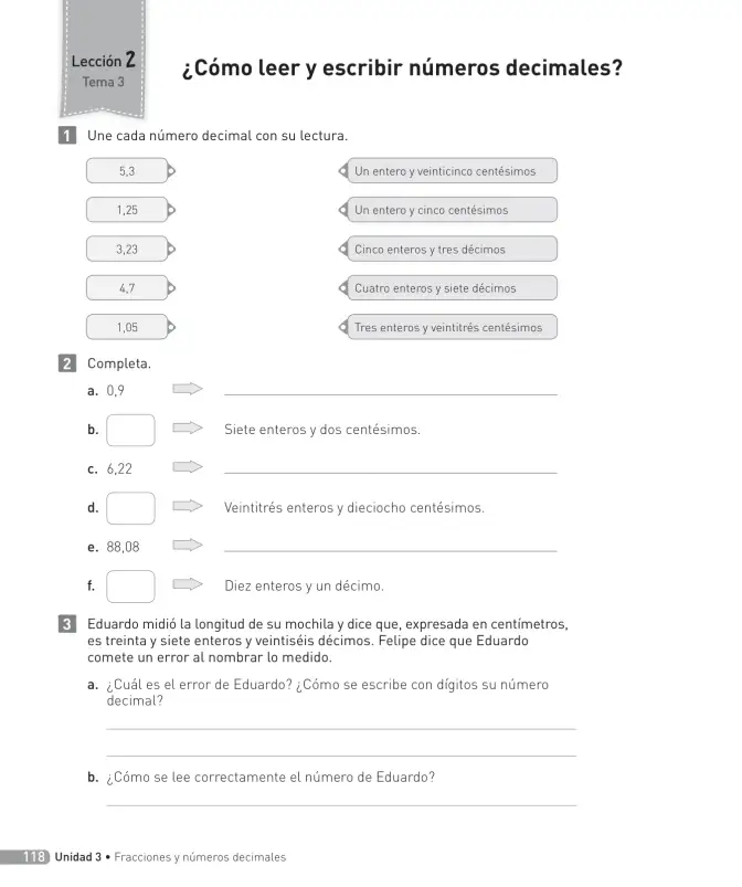 Página 119 de Matemática – Cuarto Básico | Texto del Estudiante MINEDUC – Descargar PDF · 2024