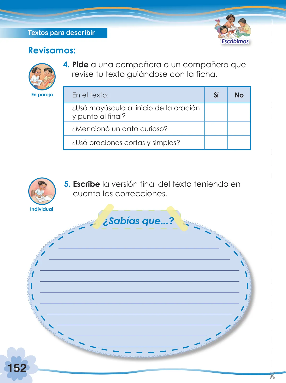 Página 154 de Comunicación 2 : cuaderno de trabajo para segundo grado de Educación Primaria 2019 · 2019