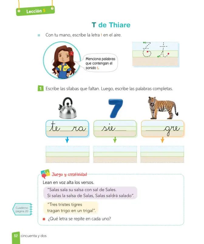 Página 119 de Lenguaje y Comunicación – Primero Básico | Texto del Estudiante MINEDUC – Descargar PDF · 2024