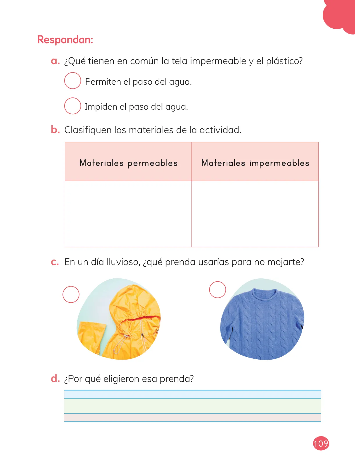 Página 111 de Ciencias Naturales – Primero Básico | Texto del Estudiante (MINEDUC) – Descargar PDF · 2024