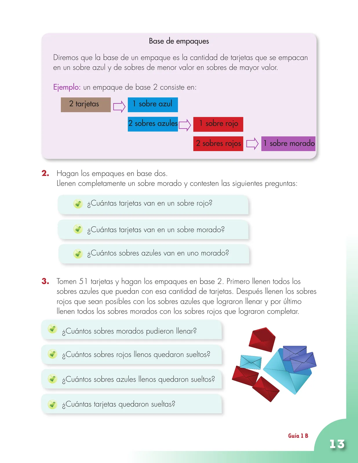 Página 13 de Matematica 4° · Cartilla 01