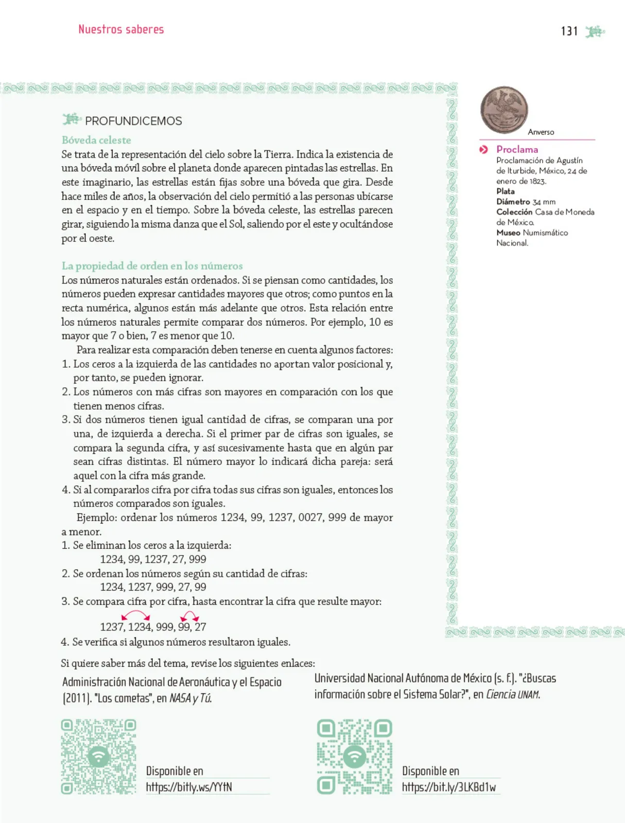 Página 132 de Nuestros saberes: Libro para alumnos, maestros y familia. Libro de Educación Primaria Grado 5° Ciclo Escolar 2025 - 2026