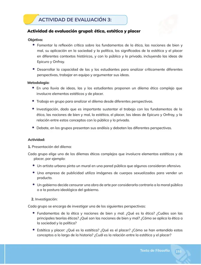 Página 160 de Filosofia 2° · Bgu 2 Filosofia 2024 · 2024