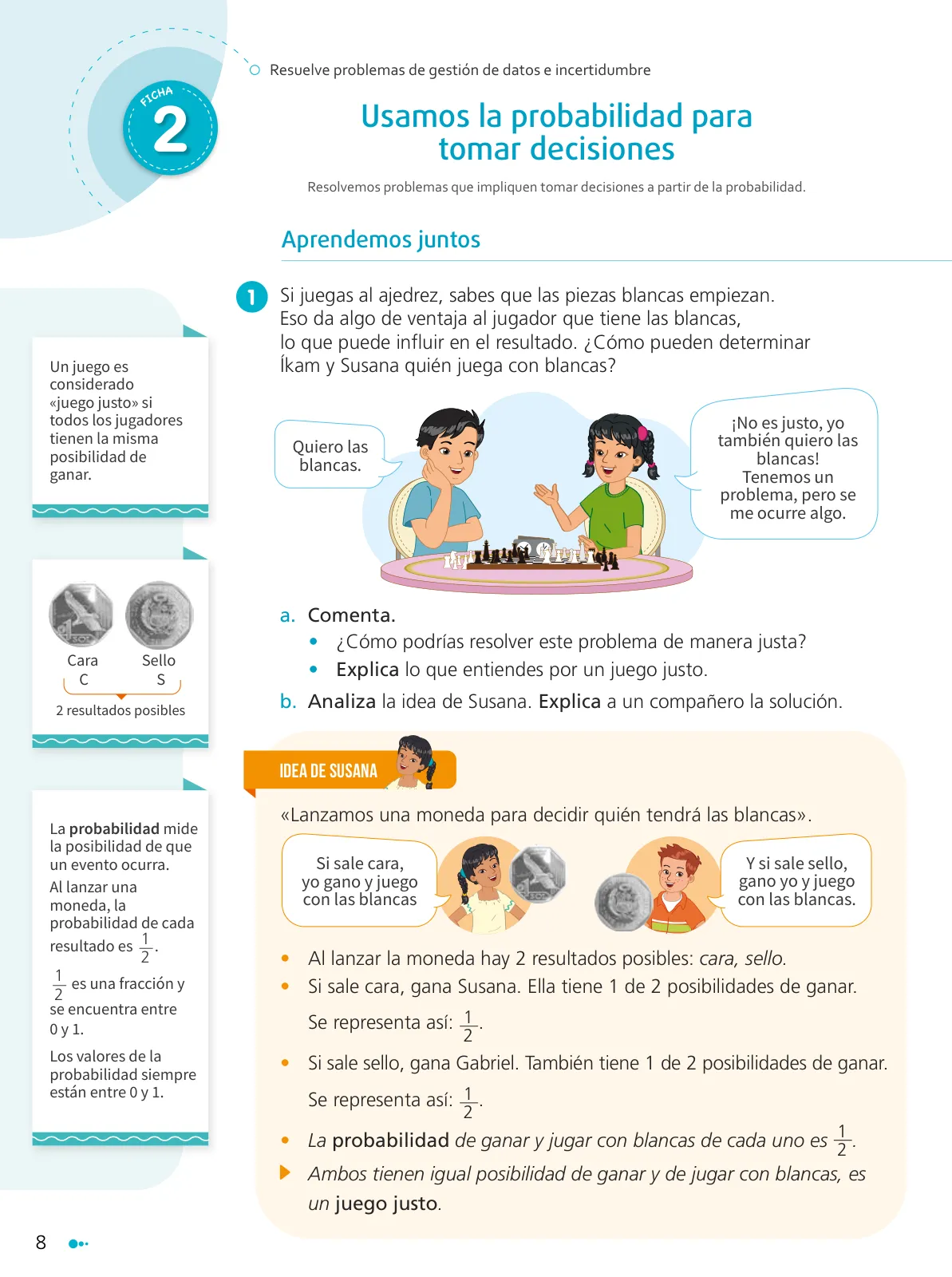 Página 10 de Texto de Matemática 6. Sexto grado de Primaria · 2024