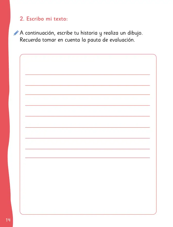 Página 16 de Lenguaje y Comunicación – Segundo Básico – Texto del Estudiante MINEDUC – Descargar PDF · 2024