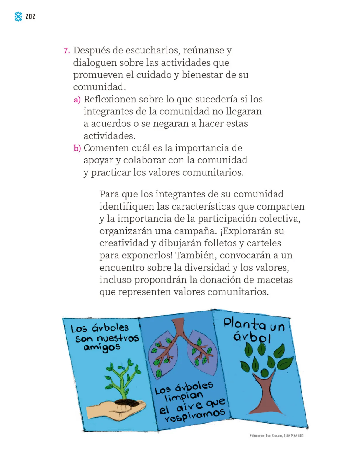 Miniatura página 203 de Proyectos Comunitarios.   Libro de Educación Primaria Grado 1°  Ciclo Escolar 2025 - 2026