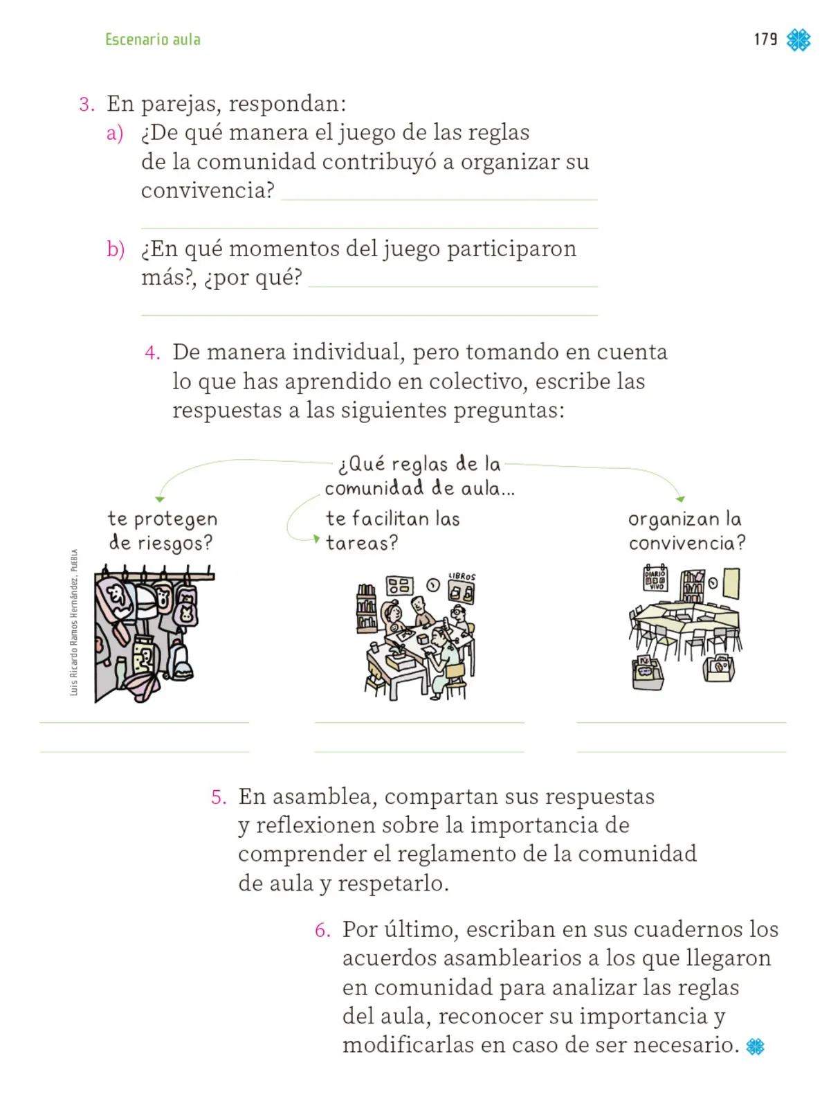 Miniatura página 180 de Proyectos de Aula.   Libro de Educación Primaria Grado 1°  Ciclo Escolar 2025 - 2026