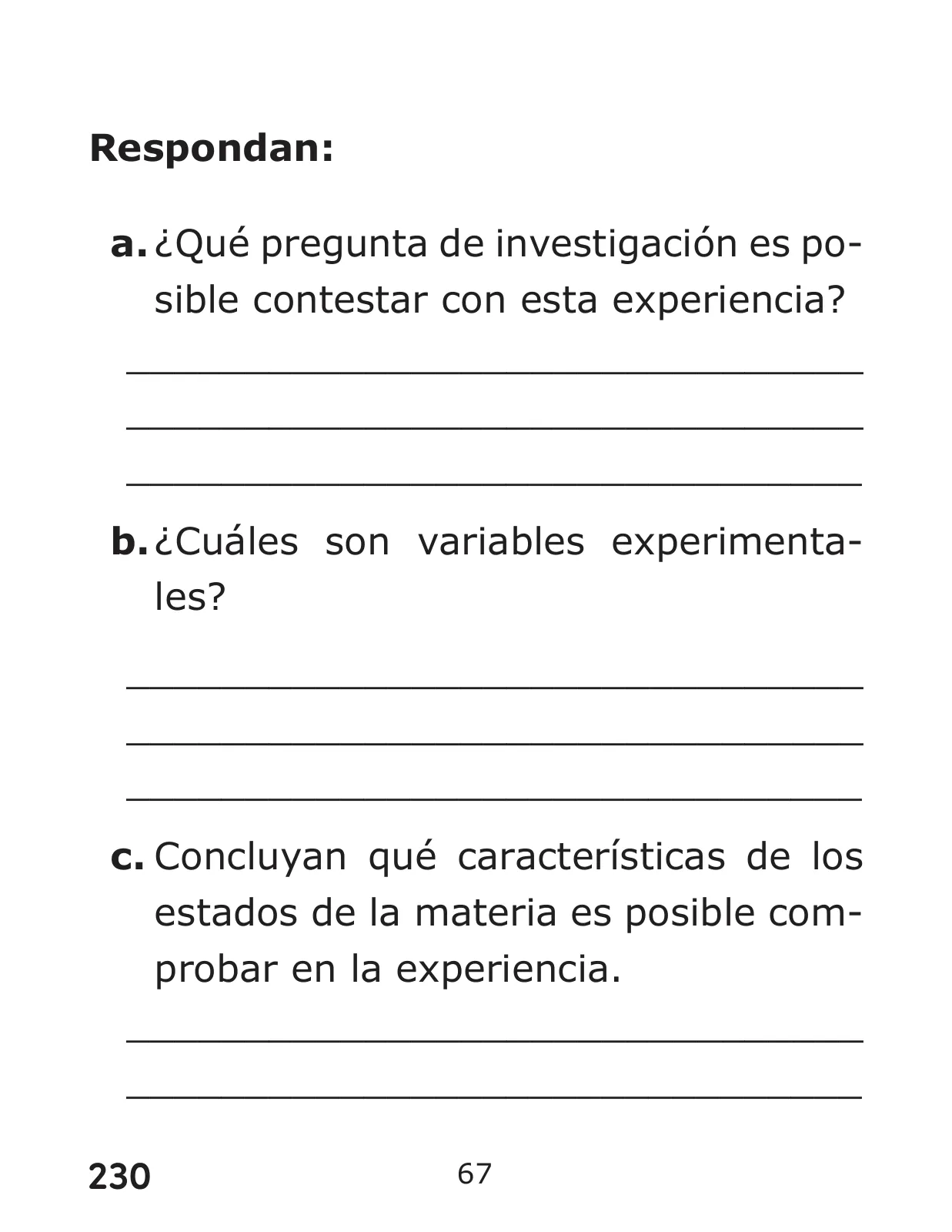 Página 230 de Libro de Ciencias Naturales – Quinto Básico | Texto del Estudiante MINEDUC – Descargar PDF · 2024