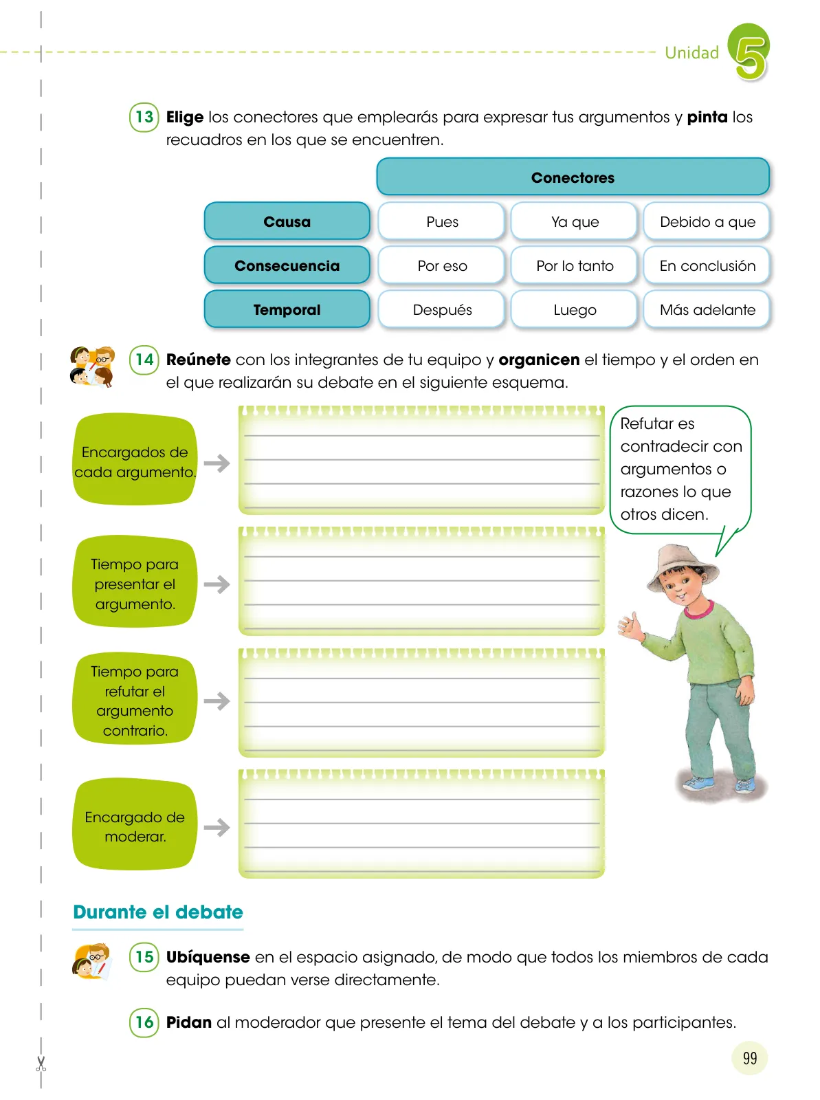 Miniatura página 100 de Comunicación 5 : cuaderno de trabajo para quinto grado de Educación Primaria 2019 · 2019