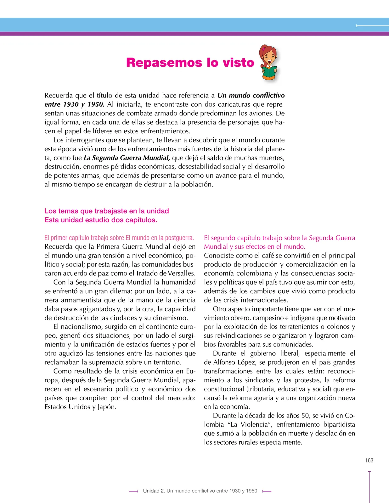 Miniatura página 163 de Ciencias Sociales 9° · Secundaria Activa