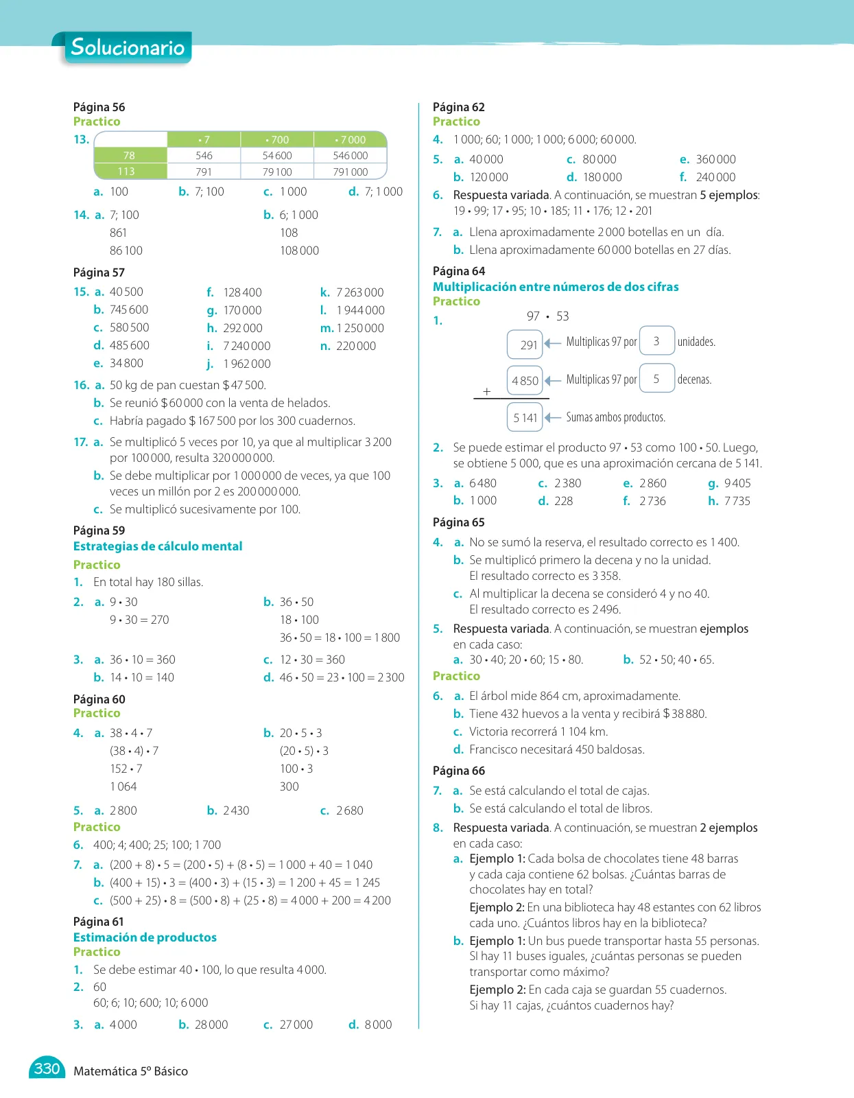Miniatura página 286 de Matemática – Quinto Básico | Texto del Estudiante MINEDUC – Descargar PDF · 2024