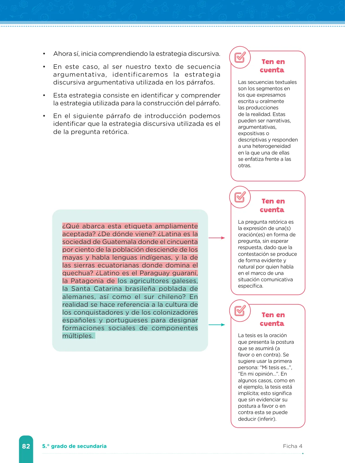 Miniatura página 84 de Fichas de aprendizaje de Comunicación 5 · 2024