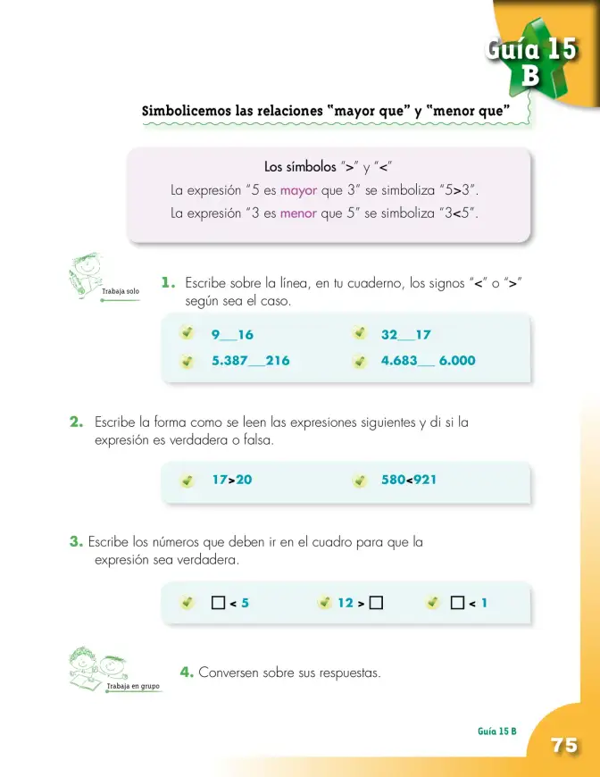 Página 75 de Matematica 2° · Cartilla 02