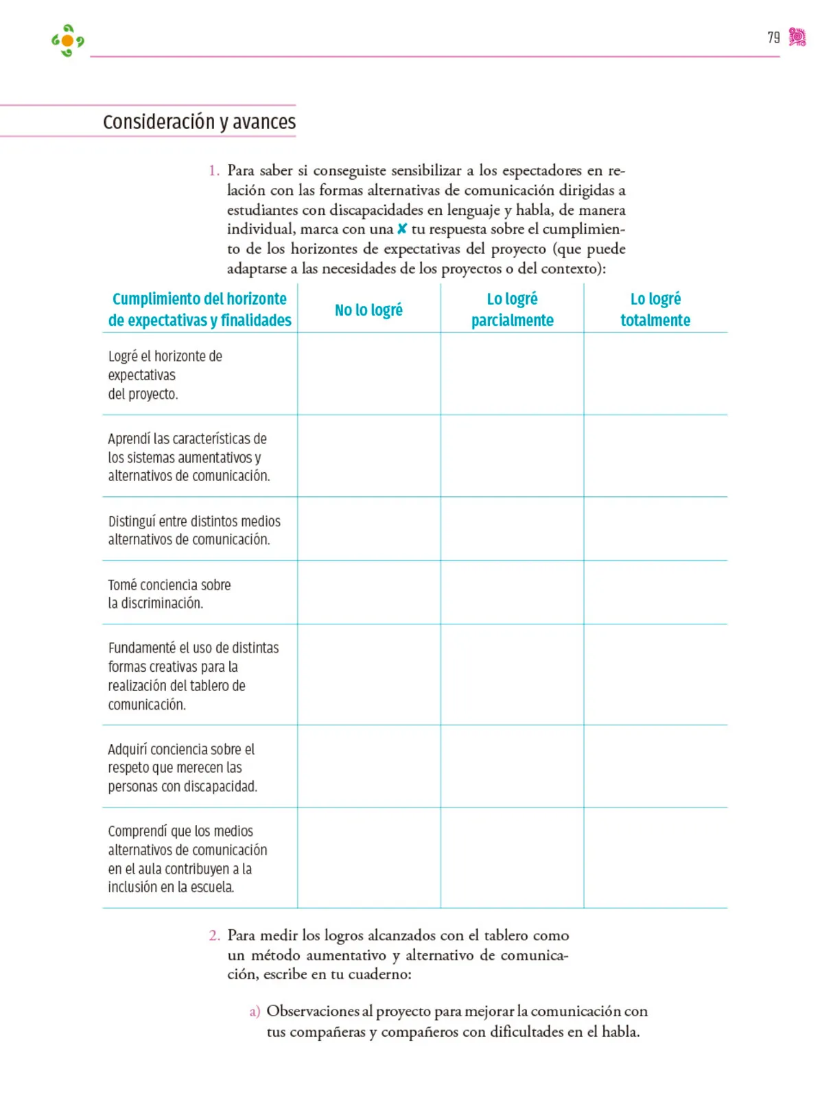 Página 80 de Colección Ximhai. Nuestro libro de proyectos.   Libro de Educación Secundaria Grado 1°  Ciclo Escolar 2025 - 2026