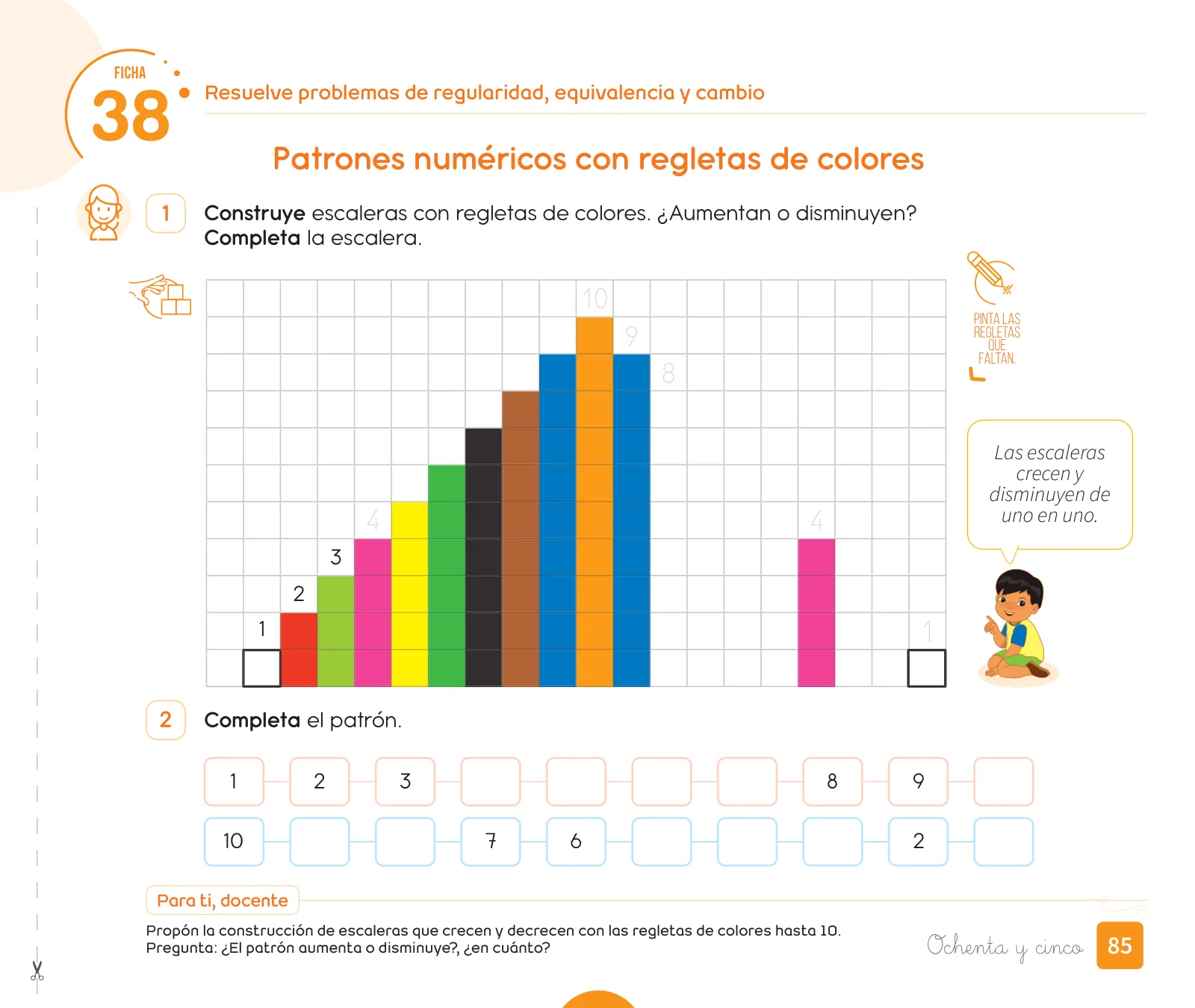 Página 87 de Cuadernillo de Matemática 1. Primer grado de Primaria · 2024