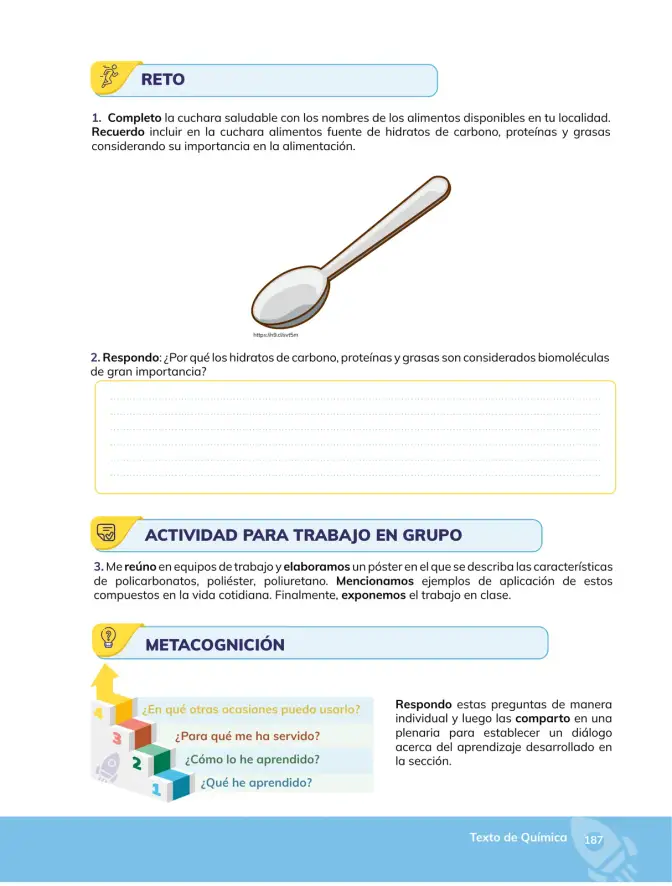 Página 188 de Quimica 2° · Bgu 2 Quimica 2024 · 2024